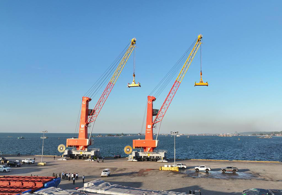西哈努克港“深水港”一期项目开建 项目总投资额为2.43亿美元